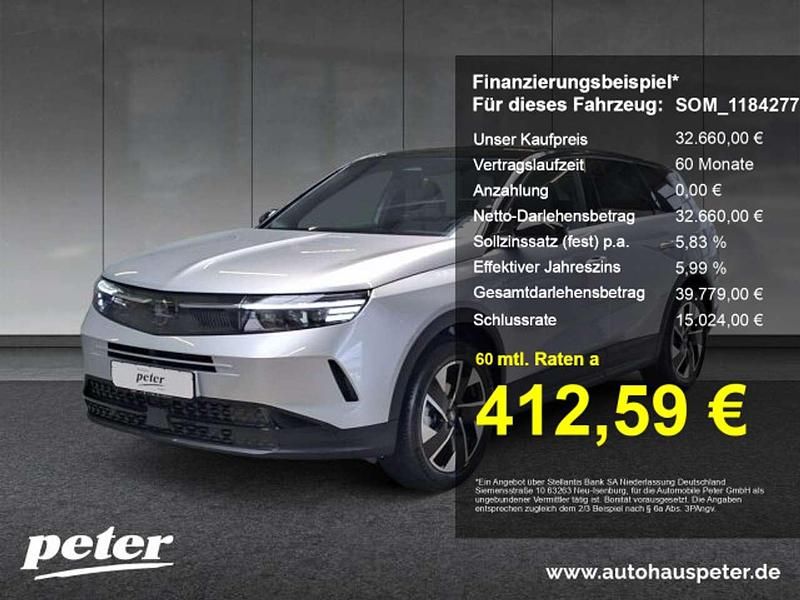 Kristall silber Gebraucht 2025 Opel Grandland X SUV | 32.660 € (Fairer Preis) - Bild 1/4