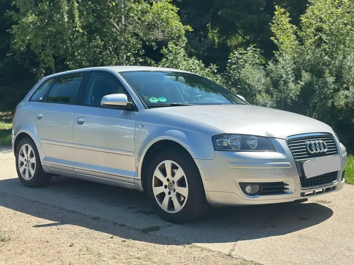 Używany Audi A3 Attraction 102 KM (75 kW) 2007 Srebrny Hatchback