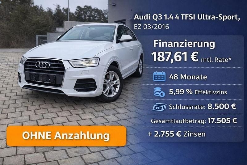 Gebraucht Audi Q3 Sport 150 PS (110 kW) 2016 Weiß SUV