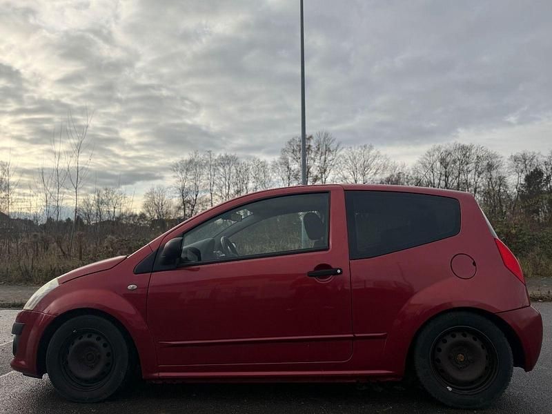 Gebraucht Citroën C2 60 PS (44 kW) 2009 Rot Kleinwagen