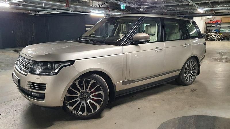 Beige Gebraucht 2013 Land Rover Range Rover Autobiography SUV | 33.000 € (Teuer) - Bild 1/4