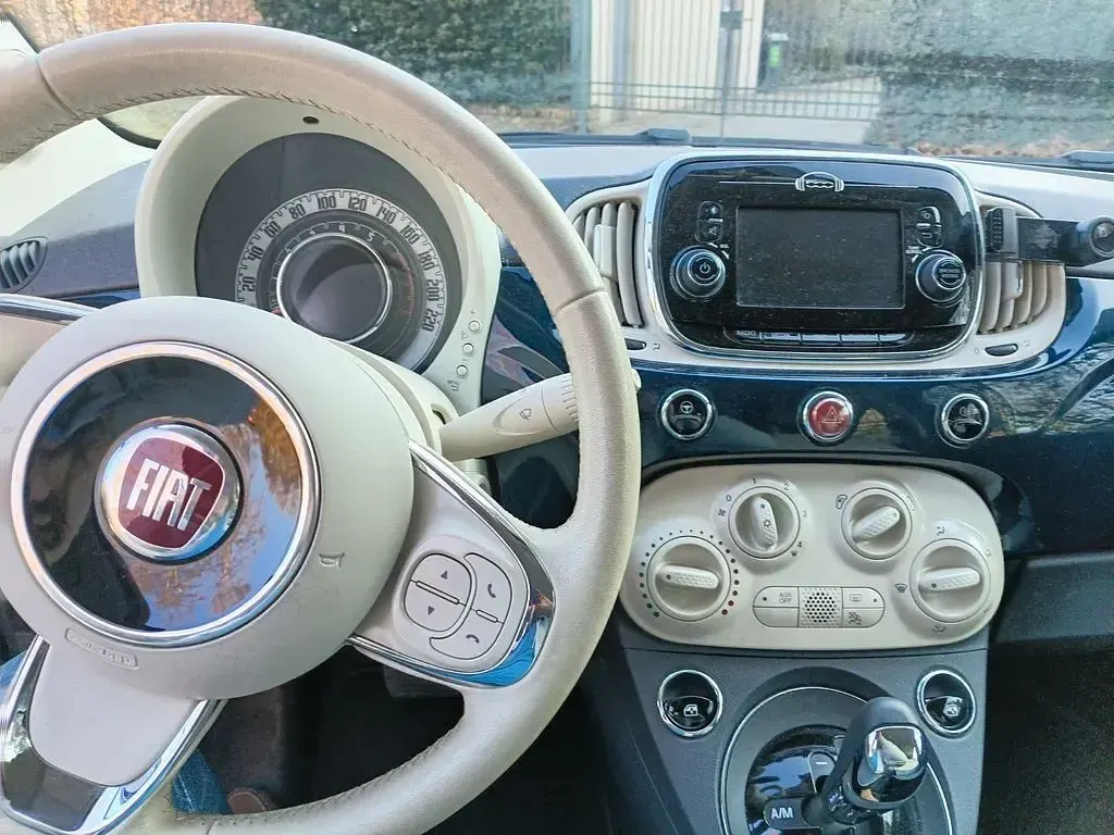 Gebraucht Fiat 500C Lounge 69 PS (50 kW) 2017 Blau Cabrio