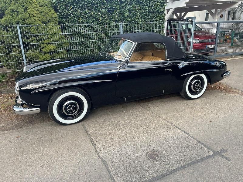 Schwarz Gebraucht 1956 Mercedes 190 Limousine | 119.000 € - Bild 1/4