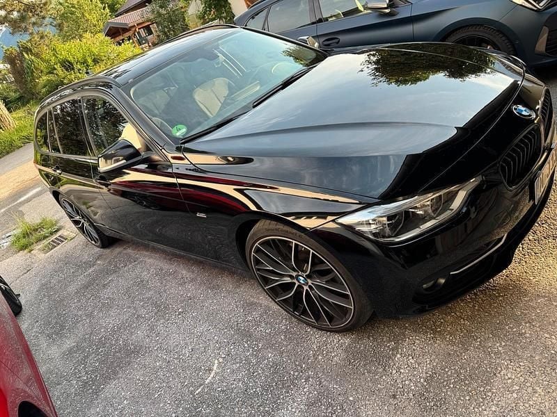 Schwarz Gebraucht 2016 BMW 330 Sport Line Kombi | 12.000 € (Superpreis) - Bild 1/4
