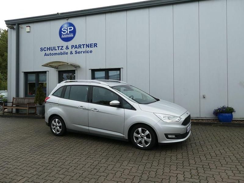 Silber Gebraucht 2017 Ford Grand C-Max Business Edition Van / Kleinbus | 7.790 € (Fairer Preis) - Bild 1/4