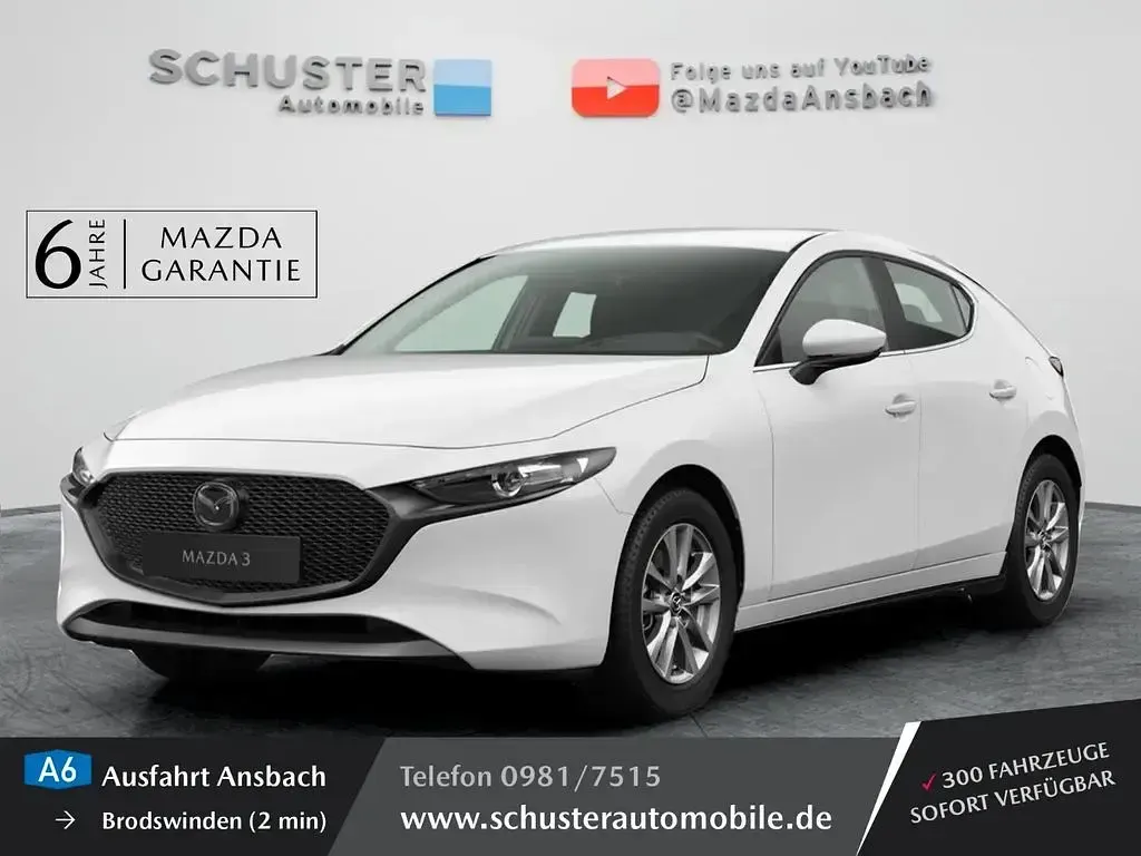 Używany Mazda 3 140 KM (102 kW) 2024 Czarny Sedan/Limuzyna
