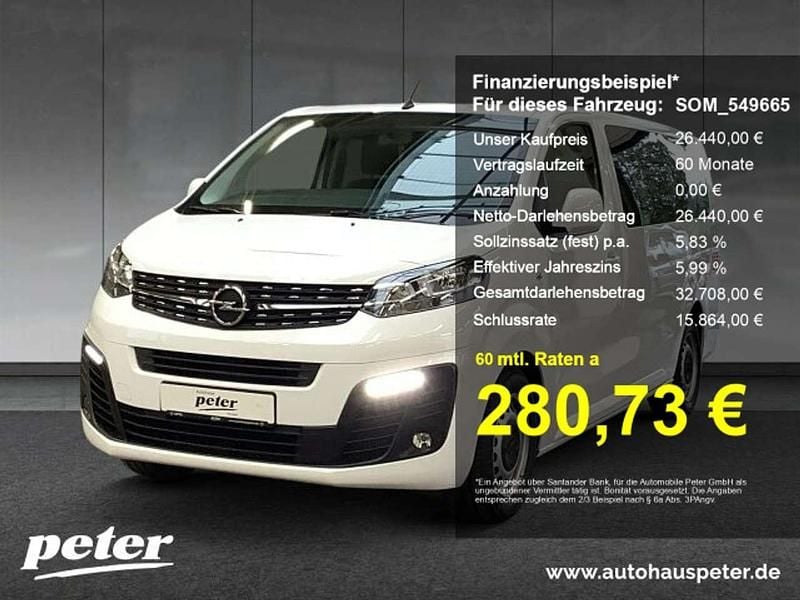 Jade weiss/arktis weiss Gebraucht 2022 Opel Zafira Life Van | 26.440 € (Superpreis) - Bild 1/4