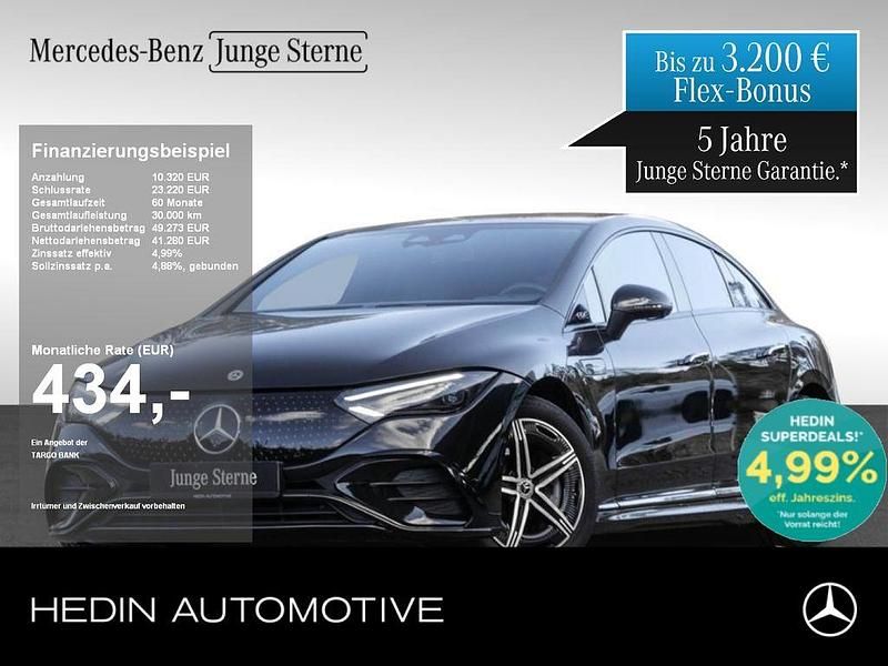 Schwarz Gebraucht 2024 Mercedes EQE350 AMG Limousine | 49.900 € (Guter Preis) - Bild 1/4