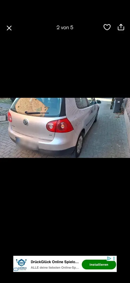 Gebraucht VW Golf IV 101 PS (74 kW) 2005 Silber Kleinwagen