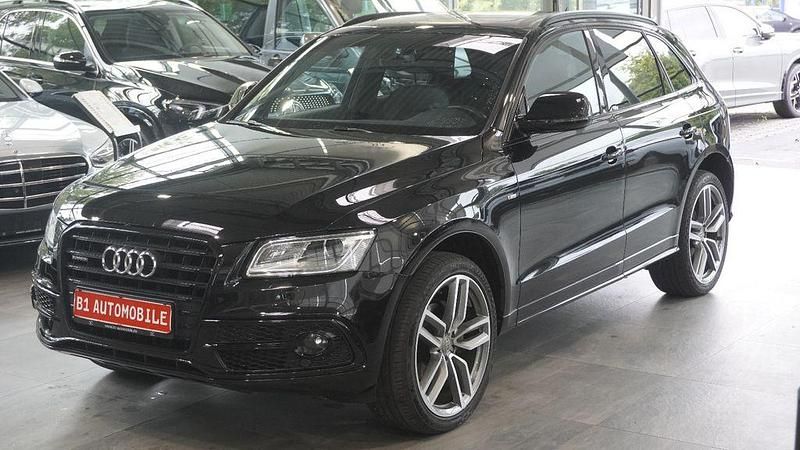 Schwarz Gebraucht 2016 Audi Q5 S-Line SUV | 25.491 € (Etwas zu teuer) - Bild 1/4