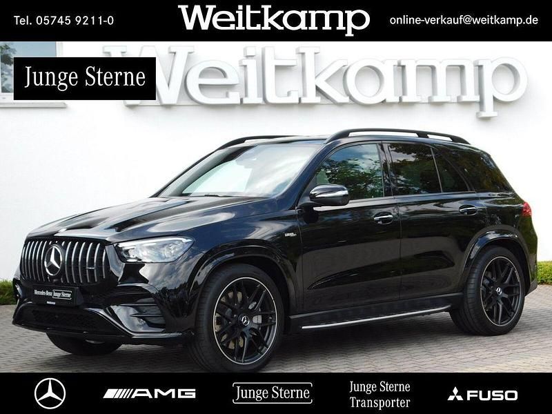Schwarz Gebraucht 2024 Mercedes GLE53 AMG AMG SUV | 99.645 € (Fairer Preis) - Bild 1/4