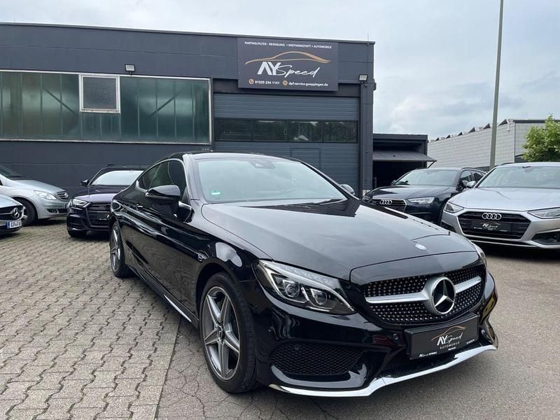 Schwarz Gebraucht 2017 Mercedes C400 AMG Coupé | 31.799 € (Fairer Preis) - Bild 1/4