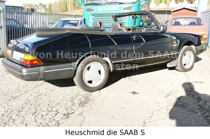 Schwarz Gebraucht 1991 Saab 900 Cabriolet Cabrio | 17.900 € - Bild 1/4