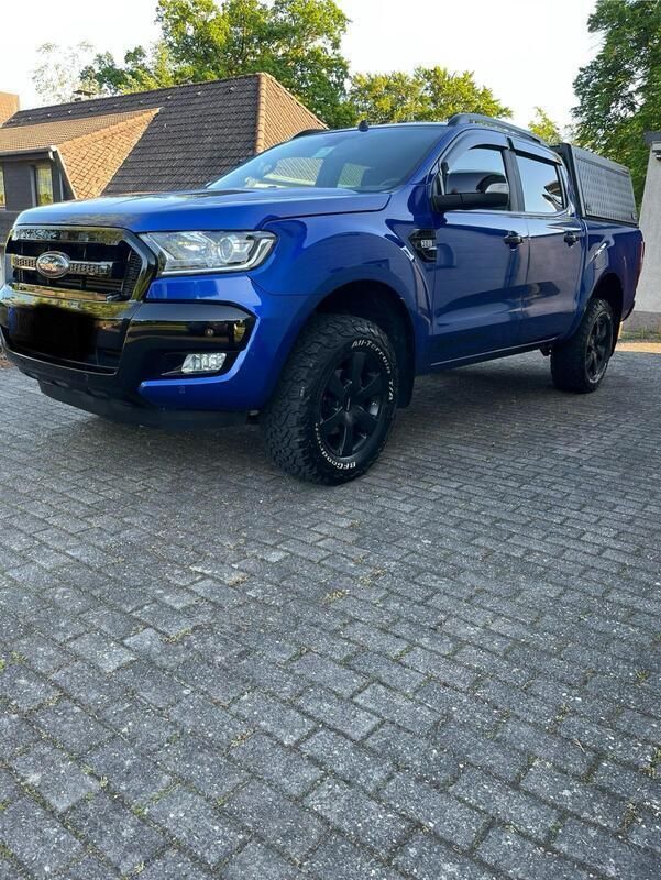 Blau Gebraucht 2019 Ford Ranger Wildtrack Abholung | 31.999 € (Fairer Preis) - Bild 1/4