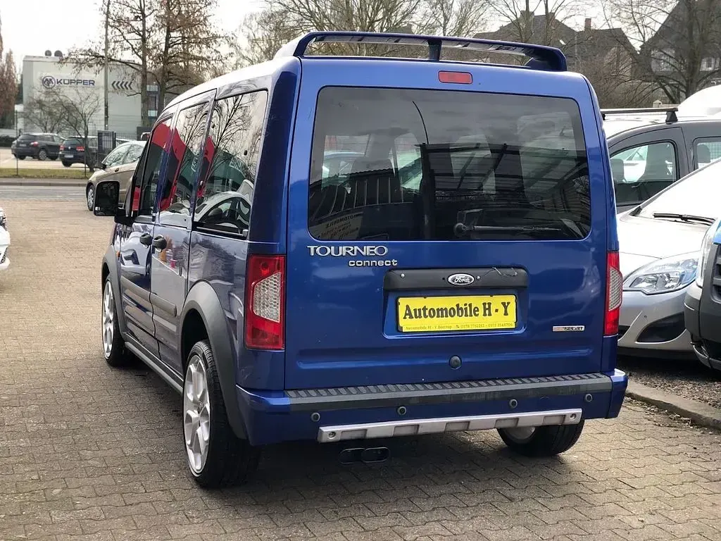 Gebraucht Ford Tourneo Connect 110 PS (80 kW) 2009 Blau Van / Kleinbus