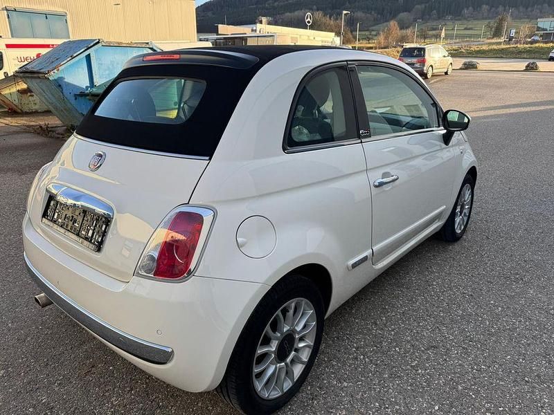 Gebraucht Fiat 500 Lounge 69 PS (50 kW) 2014 Weiß Cabrio
