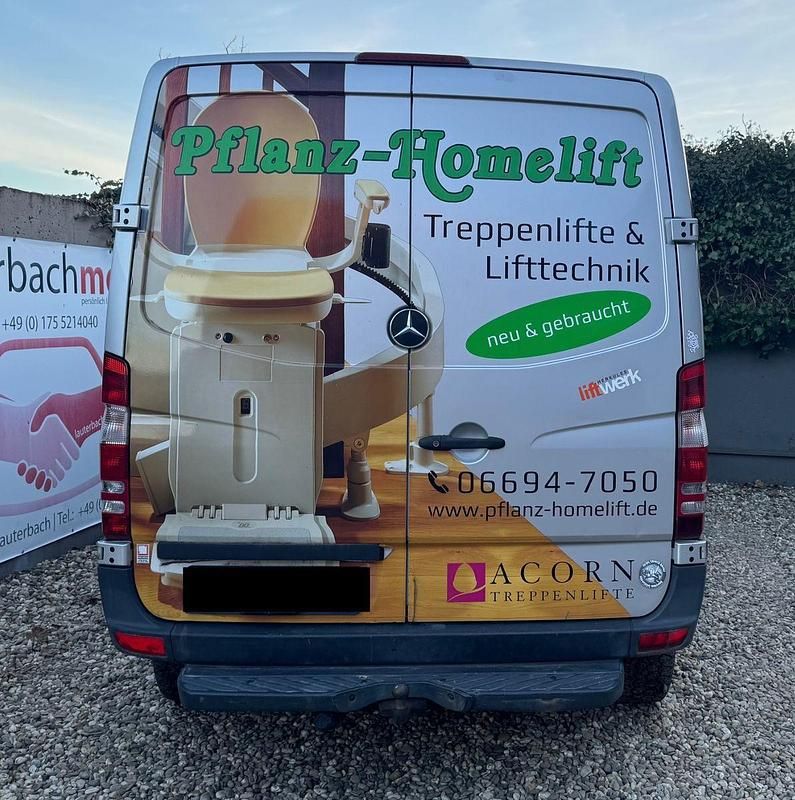 Second-hand Mercedes Sprinter 163 CP (119 kW) 2013 Argintiu Van