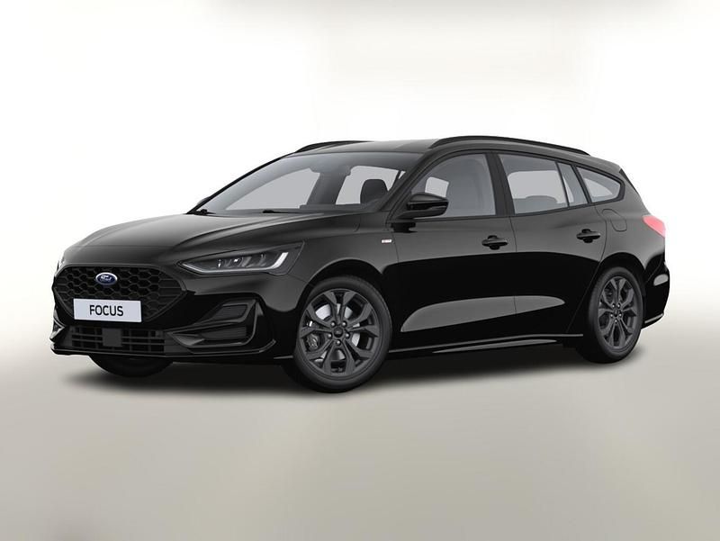 Agate black metallic Neu 2025 Ford Focus ST-Line Kombi | 27.602 € (Guter Preis) - Bild 1/4