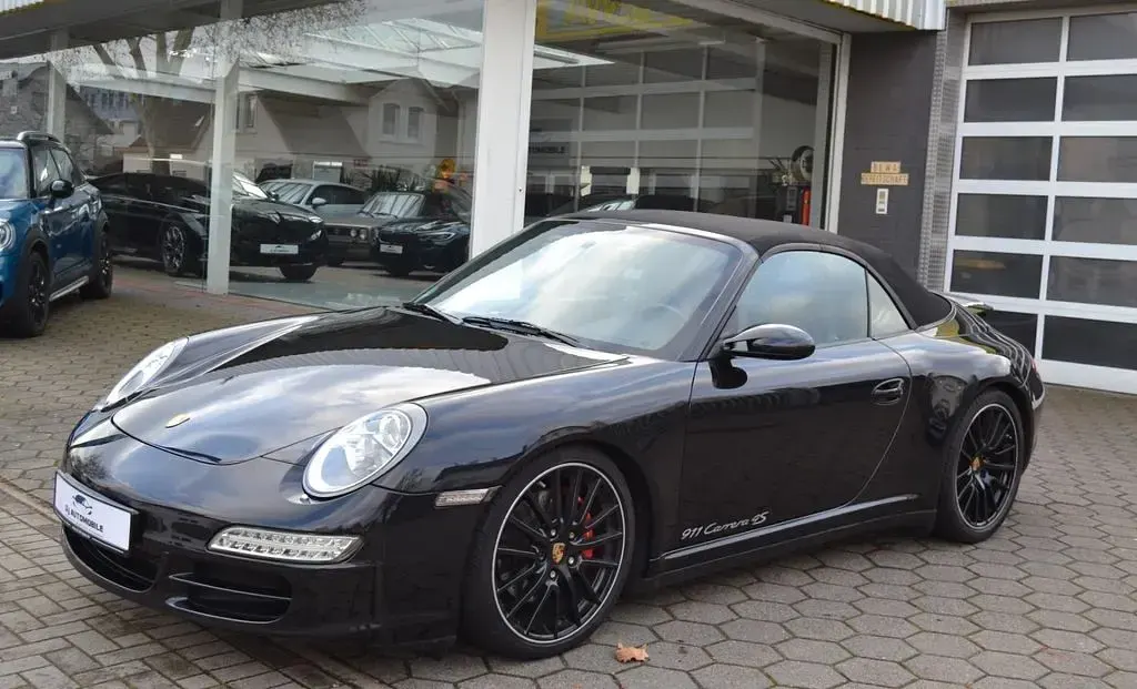 Gebraucht Porsche 911 381 PS (280 kW) 2008 Schwarz Cabrio