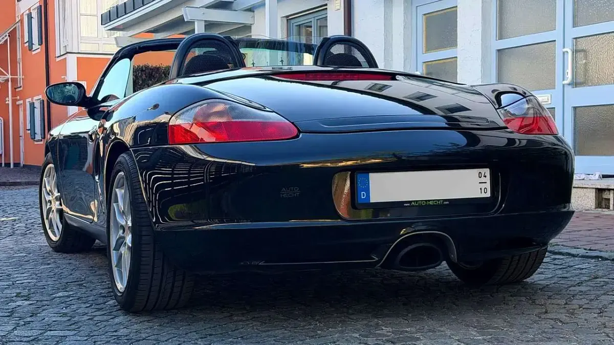 Gebraucht Porsche 986 Boxster 228 PS (167 kW) 2004 Schwarz Cabrio
