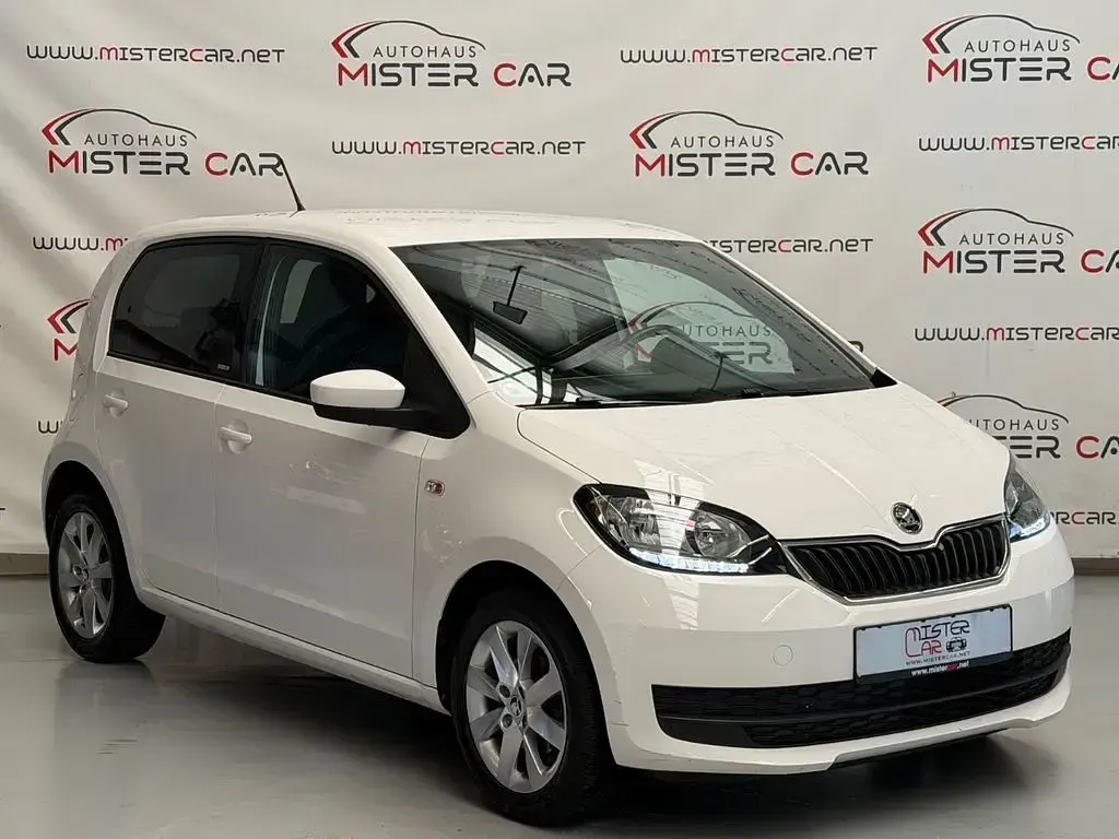 Gebraucht Skoda Citigo Clever 60 PS (44 kW) 2019 Weiß Kleinwagen