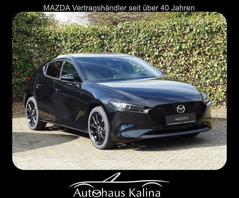 Jet black Neu 2025 Mazda 3 Homura-Line Limousine | 24.900 € - Bild 1/4