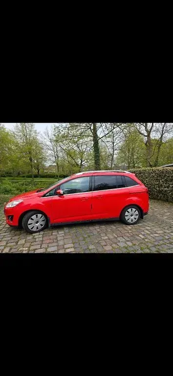 Gebraucht Ford C-MAX Titanium 105 PS (77 kW) 2011 Rot Van / Kleinbus