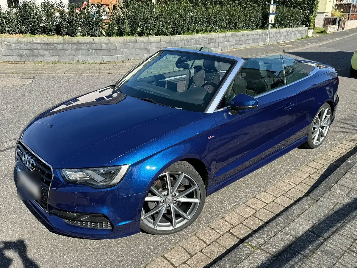 Używany Audi A3 Cabriolet S-Line 184 KM (135 kW) 2016 Niebieski Kabriolet