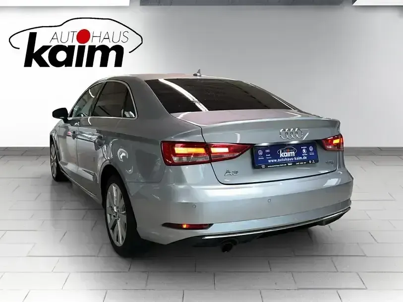 Brugt Audi A3 Design 116 HK (85 kW) 2017 Sølv Sedan