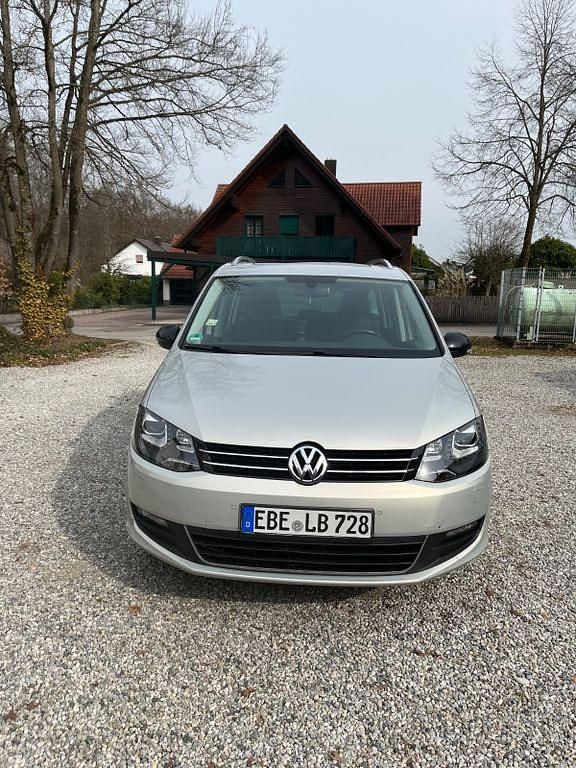 Gebraucht VW Sharan Highline 150 PS (110 kW) 2012 Beige Van / Kleinbus