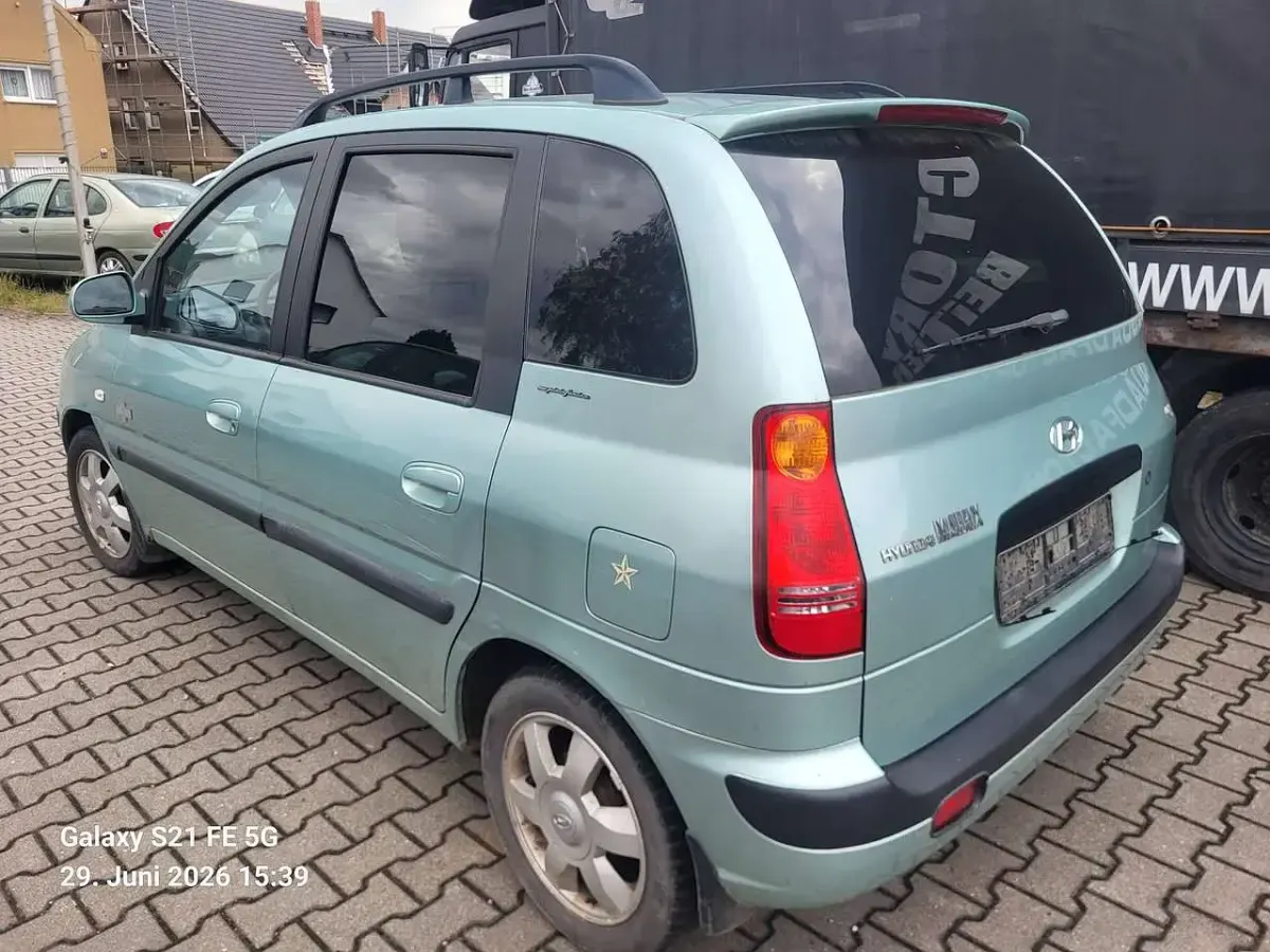 Gebraucht Hyundai Matrix GLS 103 PS (75 kW) 2003 Grün Van / Kleinbus