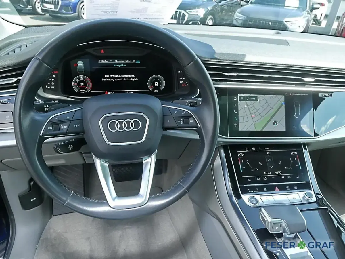 Gebraucht Audi Q7 Comfort 231 PS (169 kW) 2021 Navarrablau metallic SUV