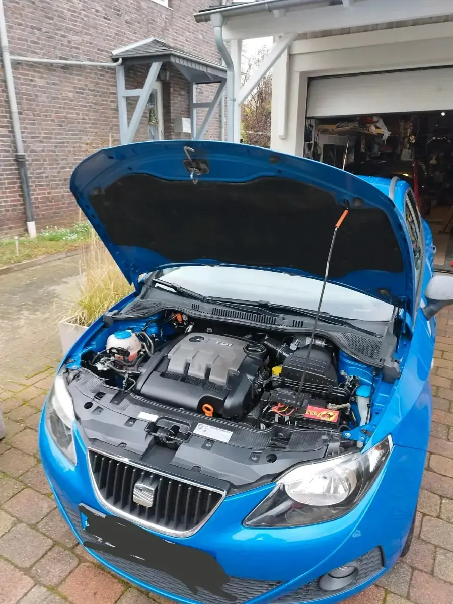 Gebraucht Seat Ibiza ST 75 PS (55 kW) 2012 Blau Kombi