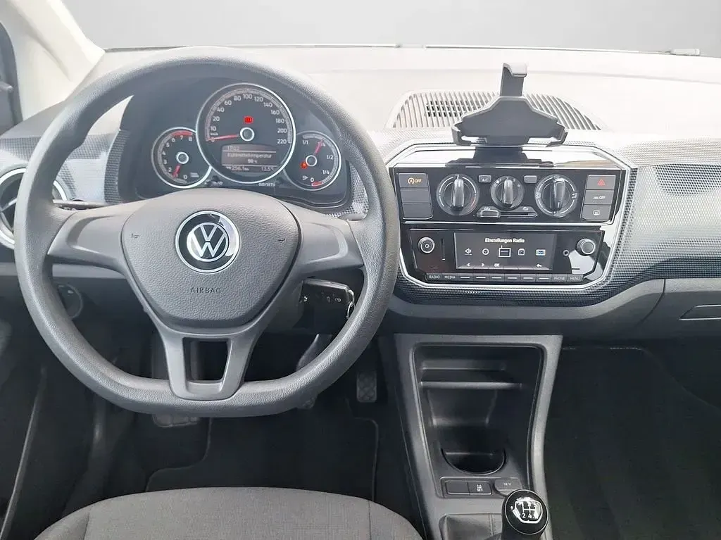Gebraucht VW up! move up! 65 PS (47 kW) 2021 Tungsten silver metallic (metallic) Kleinwagen