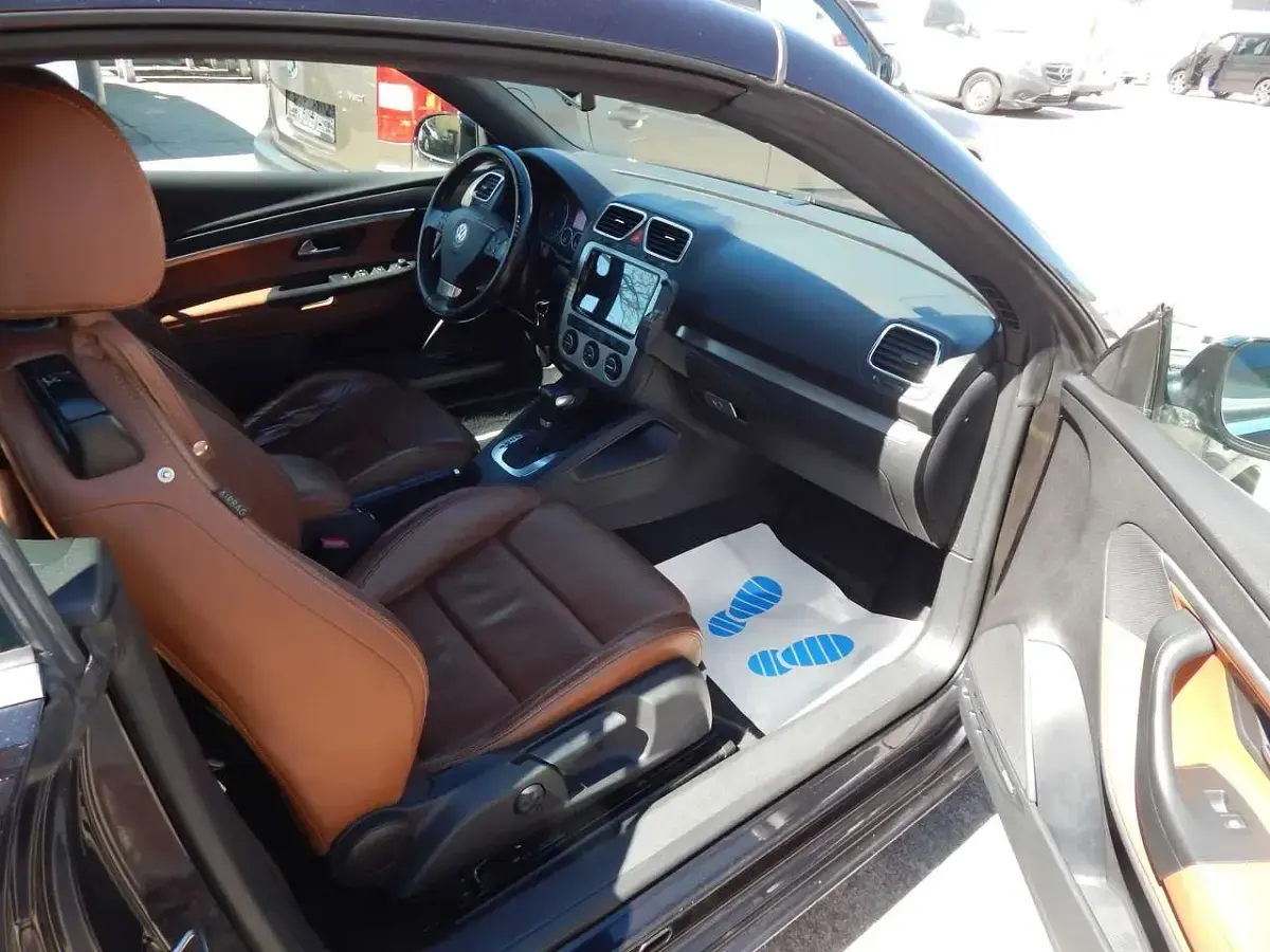 Brugt VW Eos Edition 140 HK (102 kW) 2008 Sort Cabriolet