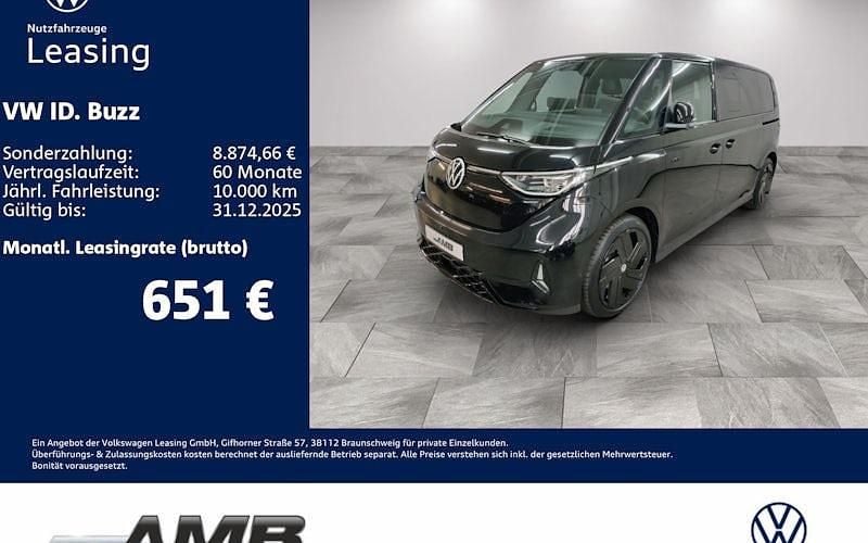 Schwarz Neu 2025 VW ID. Buzz GTX Van | 88.850 € - Bild 1/4