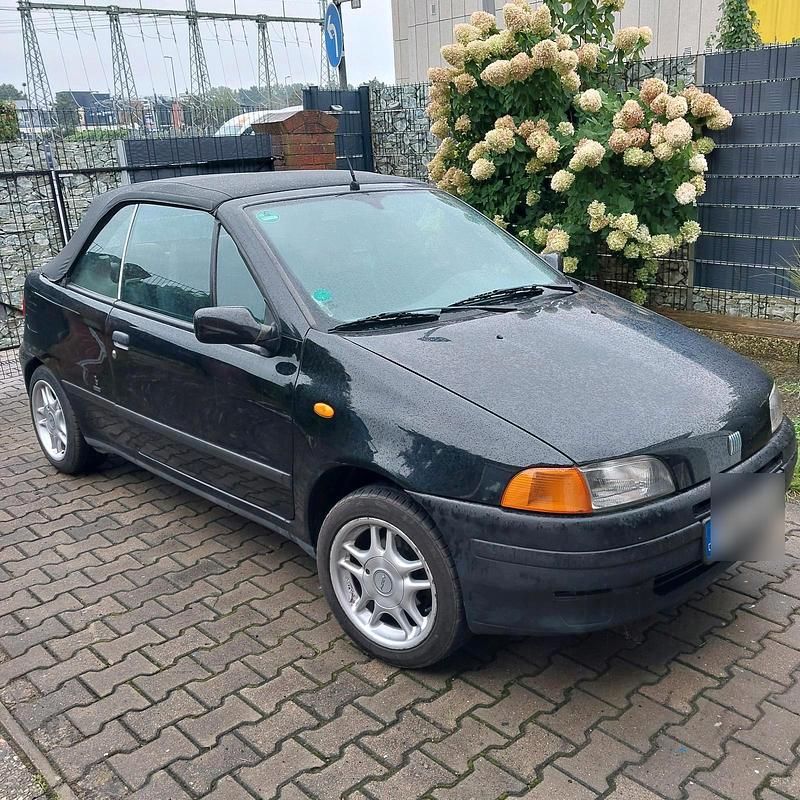 Schwarz Gebraucht 2000 Fiat Punto Cabriolet Cabrio | 2.800 € (Teuer) - Bild 1/4