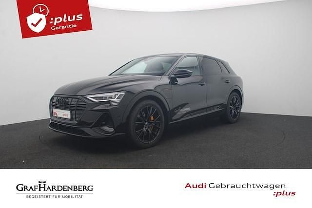 Mythosschwarz metallic Gebraucht 2023 Audi e-tron S-Line SUV | 53.980 € - Bild 1/4