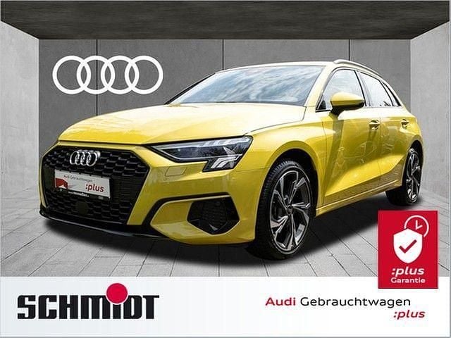Gelb Gebraucht 2023 Audi A3 Sportback Advanced Limousine | 29.840 € (Guter Preis) - Bild 1/2