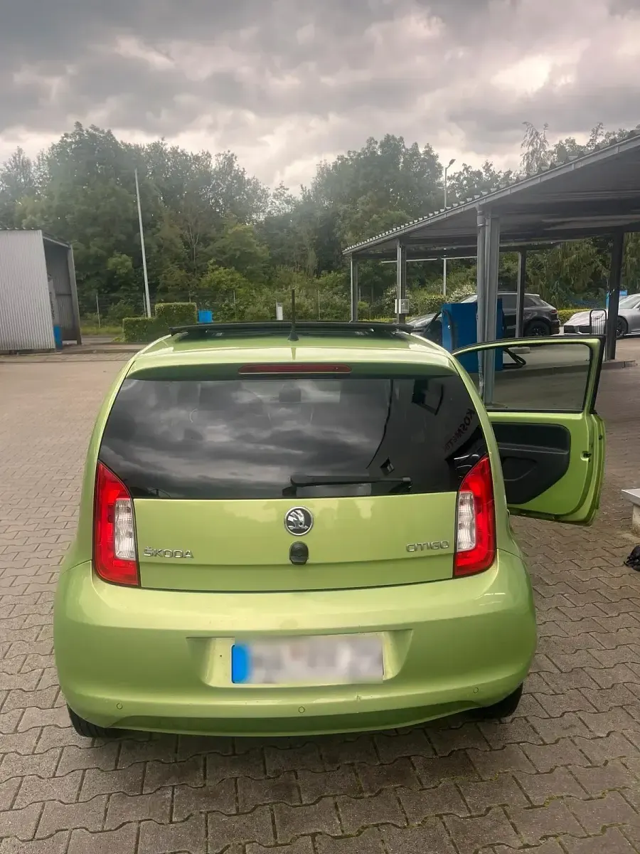 Gebraucht Skoda Citigo 75 PS (55 kW) 2012 Grün Kleinwagen