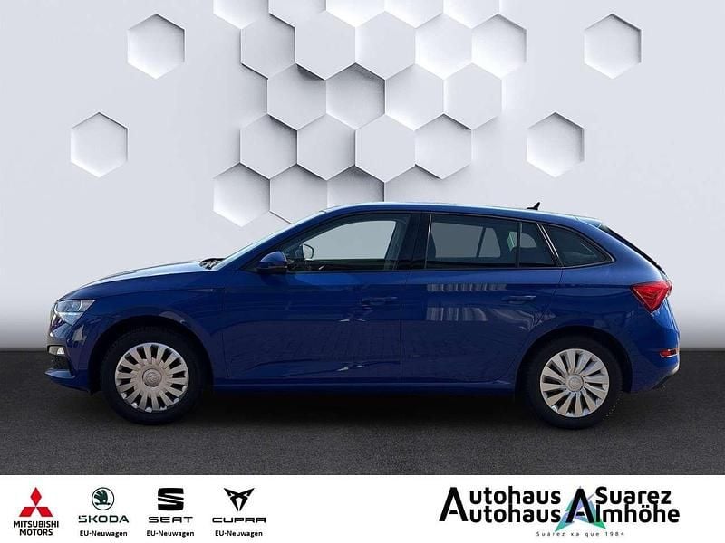 Gebraucht Skoda Scala Style 116 PS (85 kW) 2019 Energy blau Kleinwagen
