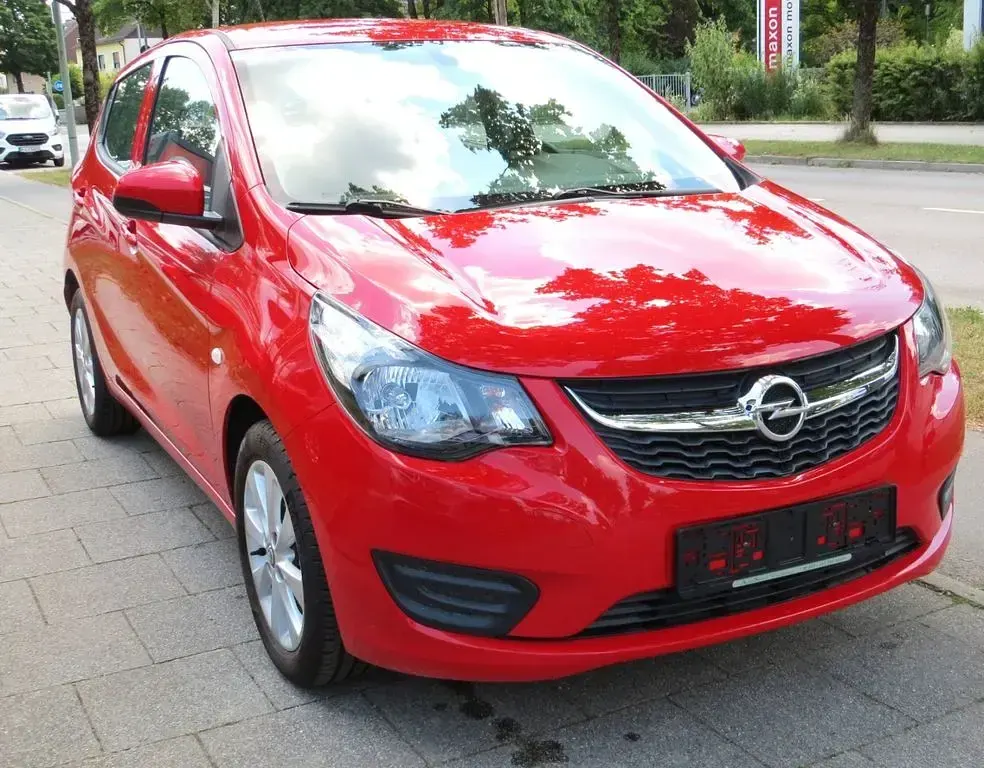 Gebraucht Opel Karl Active 75 PS (55 kW) 2017 Rot Kleinwagen