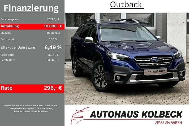 Sapphire blue Neu 2025 Subaru Outback Platinum SUV | 47.290 € (Fairer Preis) - Bild 1/4