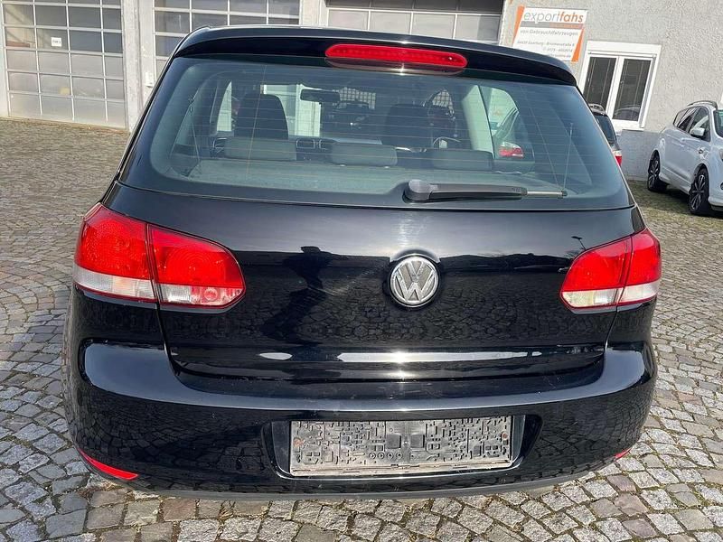 Gebraucht VW Golf VI Trendline 80 PS (58 kW) 2009 Schwarz Kleinwagen