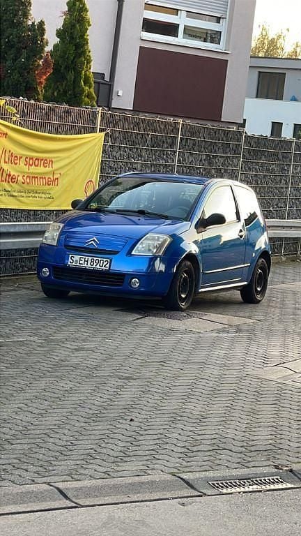 Blau Gebraucht 2005 Citroën C2 Advance Kleinwagen | 650 € (Superpreis) - Bild 1/1