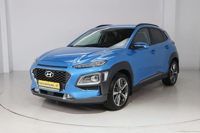 Blau Gebraucht 2019 Hyundai Kona Sport SUV | 13.500 € (Superpreis) - Bild 1/4