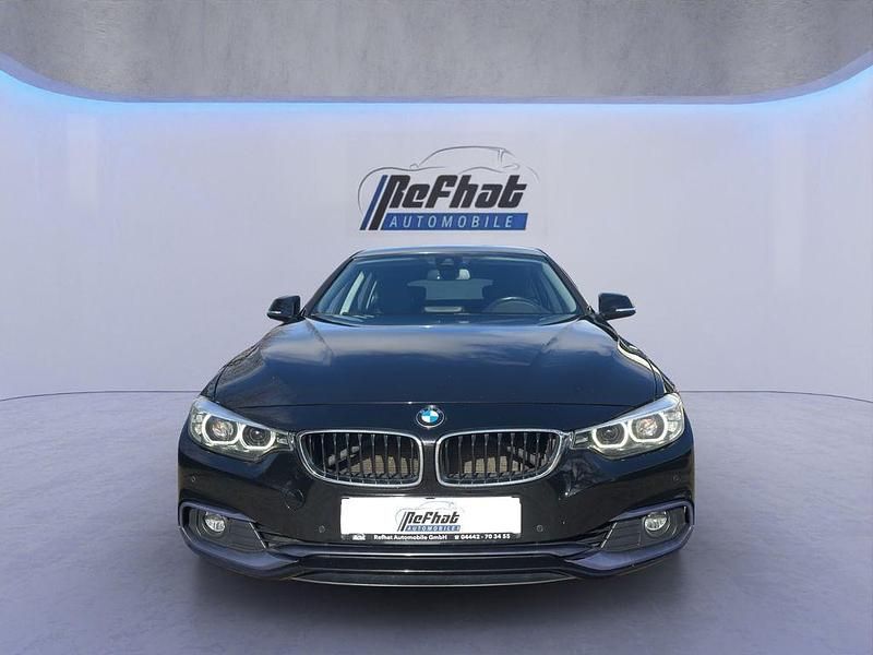 Gebraucht BMW 430 Gran Coupé Sport Line 252 PS (185 kW) 2017 Schwarz Coupé