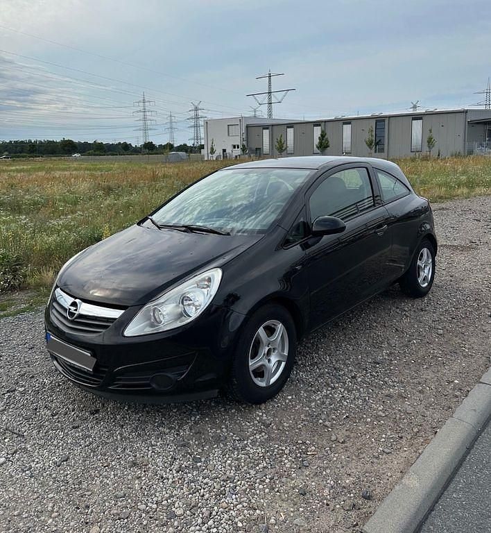 Gebraucht Opel Corsa 75 PS (55 kW) 2008 Schwarz Kleinwagen