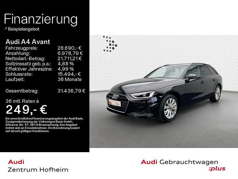 Gebraucht Audi A4 Performance 204 PS (150 kW) 2022 Brillantschwarz Kombi
