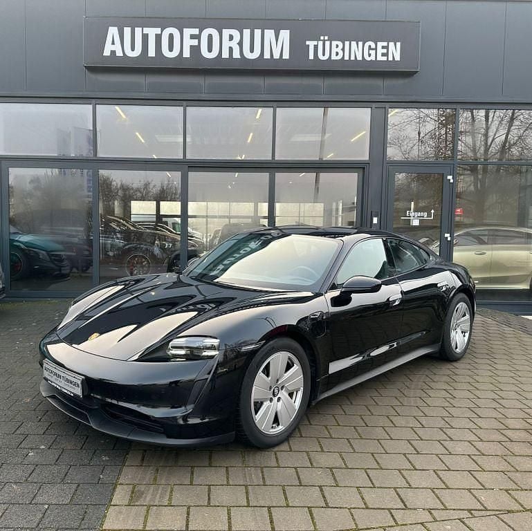 Schwarz Gebraucht 2022 Porsche Taycan Limousine | 49.980 € (Superpreis) - Bild 1/4
